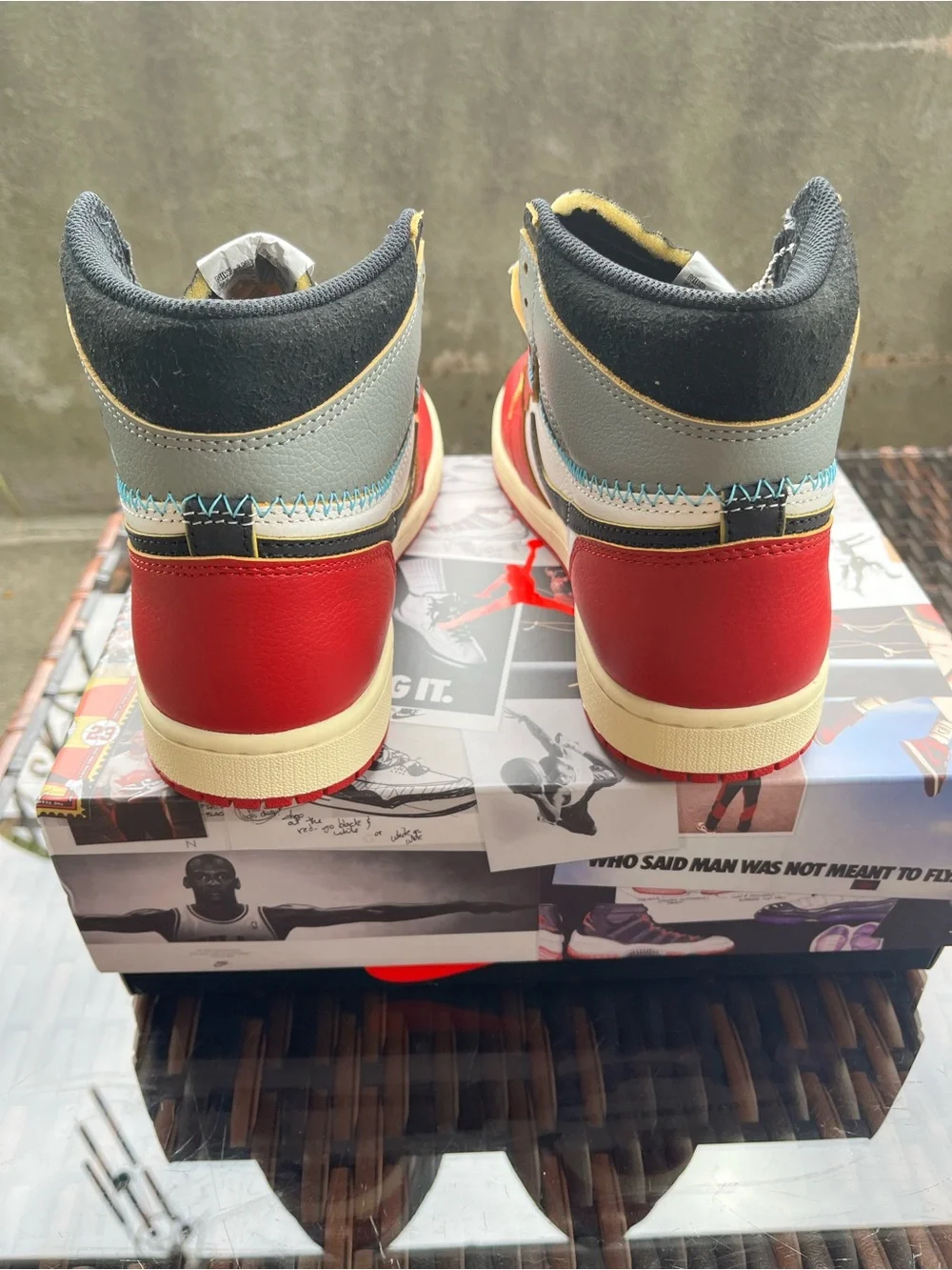 Union LA x Air Jordan 1 Retro OG SP High Chicago Shadow - HV8563-600